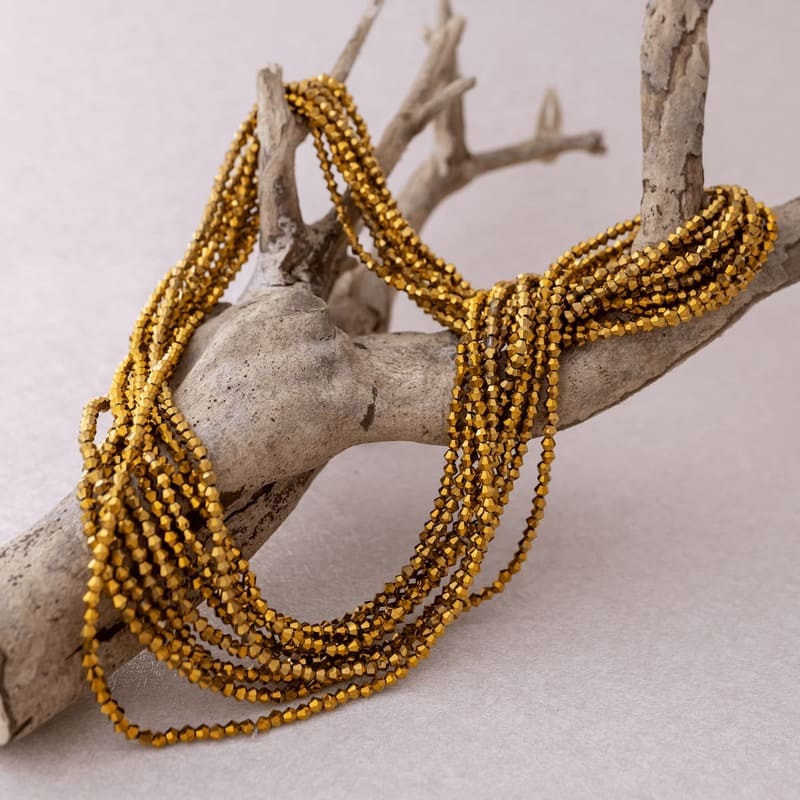 Bin Bin / Baya en perles Doré