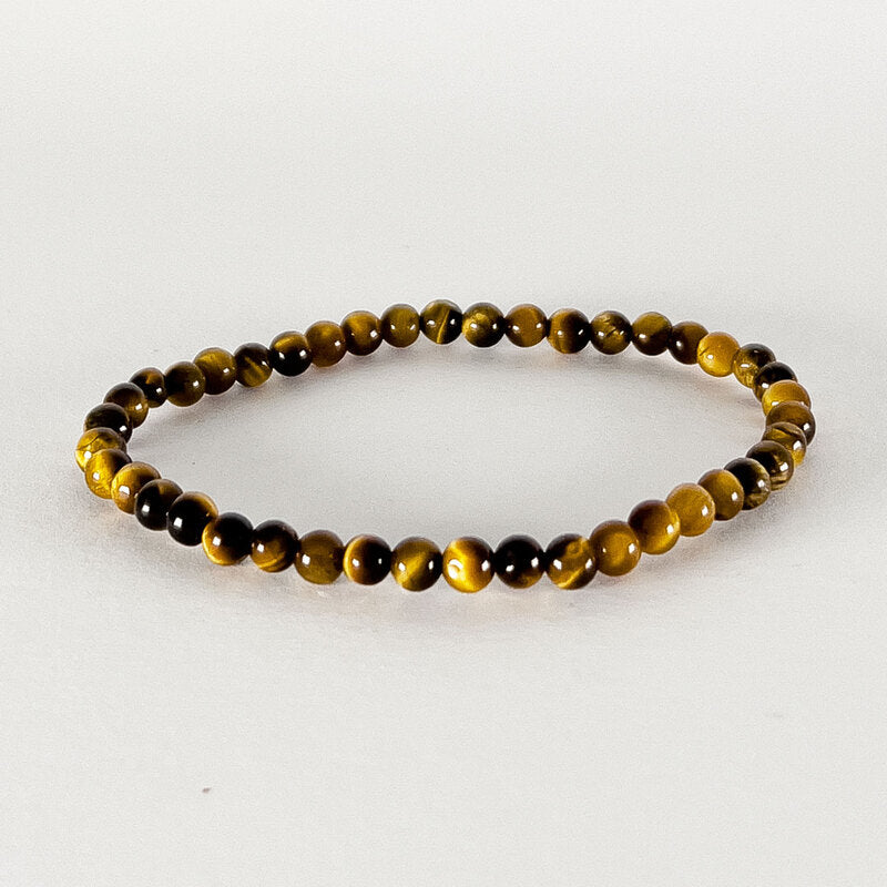 Bracelet perles Oeil de tigre - 04 mm