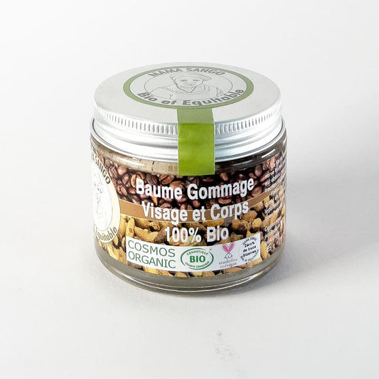 Baume Gommage Visage et Corps au Karité 100% Naturel et Bio - 60 ml