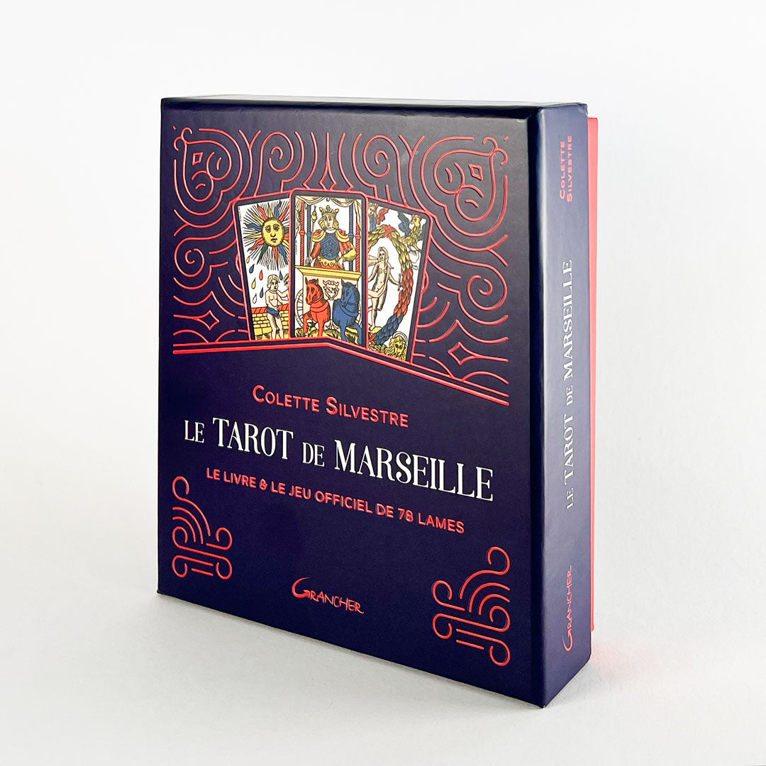 Le tarot de Marseille sous coffret, livre +