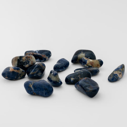 Pierre Roulée Sodalite Orange Namibie AA 30 à 40 mm