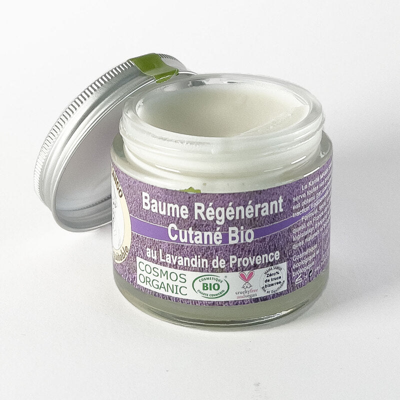 Baume Karité Régénérant Cutané Bio au Lavandin de Provence - 60 ml