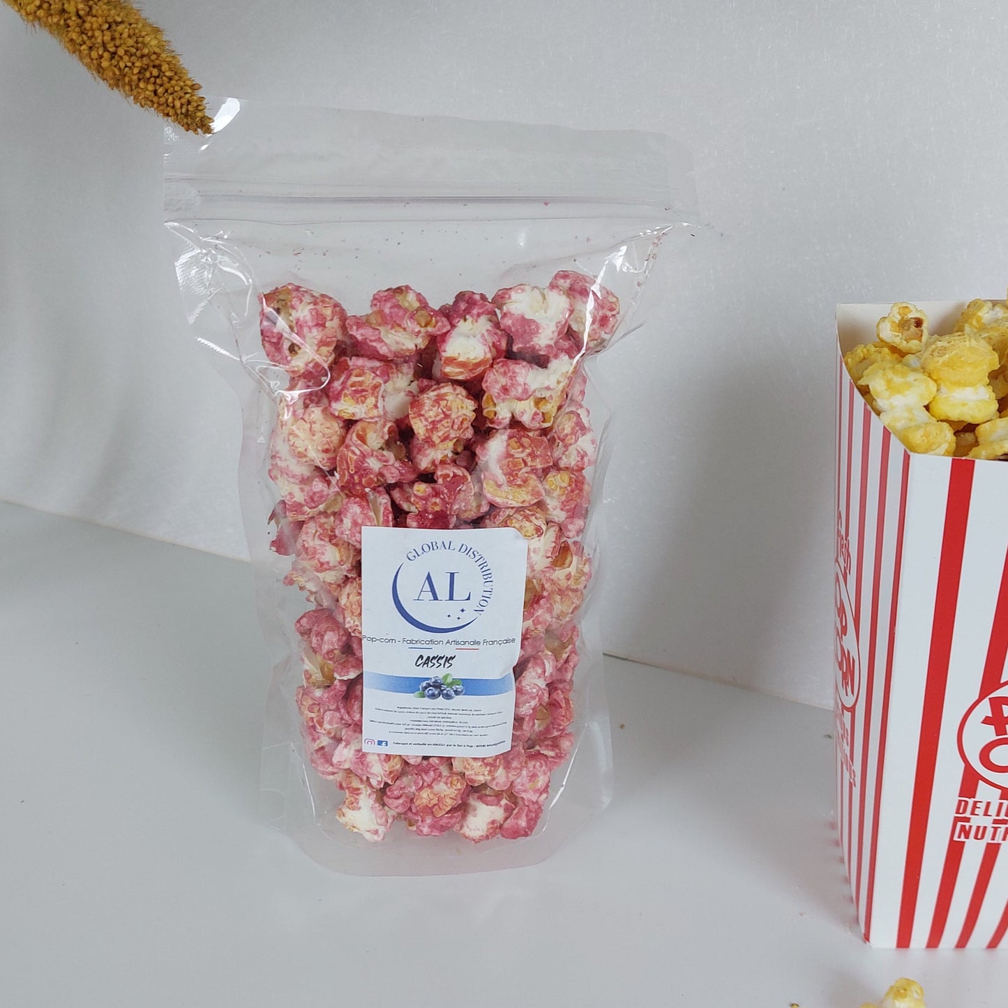 Pop Corn Cassis - 100g