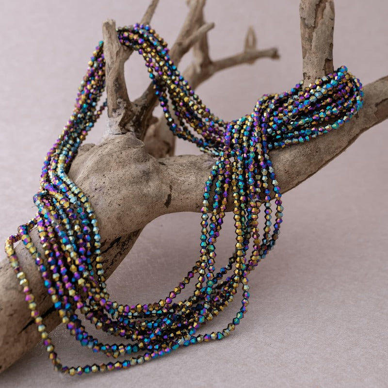 Bin Bin / Baya en perles Reflets Multicolores