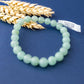 Bracelet perles Aventurine Verte AB